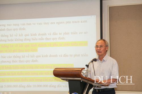Phó Chủ tịch HHDL Việt Nam Vũ Thế Bình trình bày tại tọa đàm